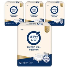 메디프렌즈 디럭스 위생 깔개매트, 10개입, 4개