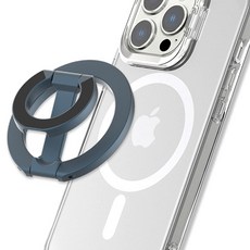808STORE MagSafe 智慧高磁力磁吸支架 手機支架, 1個, 深藍色