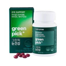 GC Wellbeing Green Pick葉黃素複合膠囊, 1罐, 30顆