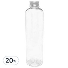 병도매닷컴 DT450 음료용기 알루미늄 실버캡, 450ml, 20개