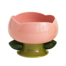 其讓寵物花餐具 YS30, 粉色的, 1個