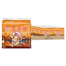 味王 王子麵 醬燒雞汁口味, 172g, 8袋