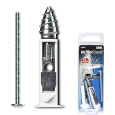 COBRA Driller Toggle Gypsum Board Anchor Small 2p Set, 360SE（2個）