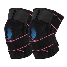 이중 무릎 보호대 핑크 2p, 1개