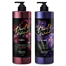 케라시스 데빌스 퍼퓸 샴푸 고저스 머스크 + 미드나잇판타지, 1L, 1개
