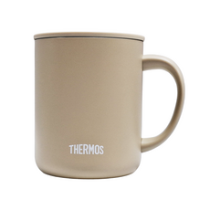 THERMOS 膳魔師 真空保溫馬克杯 JDG-452C, 米色, 450ml, 1個