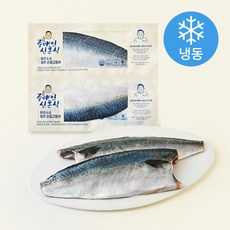 중매인신훈식 제주 손질 맑은소금 고등어 (냉동), 420g(특대), 1개