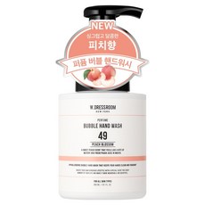 W.DRESSROOM 多麗絲 香氛泡沫洗手乳 No. 49 水蜜桃花香, 300ml, 1瓶