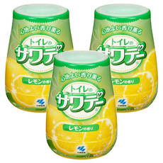 小林製藥 果凍消臭芳香劑 - 檸檬香, 140g, 3罐