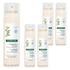 클로란 오트 앤 세라마이드 드라이 샴푸 민감 모든 두피용 오트향, 150ml, 5개