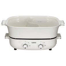 SAMPO聲寶 大容量雙調溫饗食鴛鴦鍋 5kg, TQ-LA65W