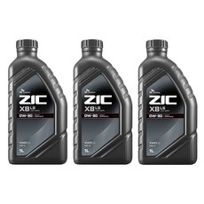 지크 X8 LS 엔진오일, 3개, 0w30, 1L