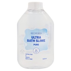 recipebox 韓兔 泡泡史萊姆入浴劑 純色 - 兒童泡澡清潔, 520ml, 1瓶