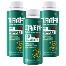 피키타카 대상 초코 푸드쉐이크, 40g, 3개