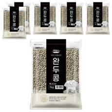 더담은 완두콩, 1kg, 6개