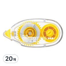 플러스 재접착식 글루테이프 TG-211, 혼합색상, 20개