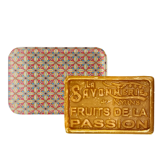 LA SAVONNERIE 法霓恩 保濕潔膚皂 南法甜橙 100g 鐵盒, 1組
