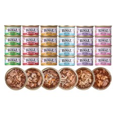 펫스토리로얄 프리미엄 고양이 캔 사료, 혼합맛, 85g, 24개