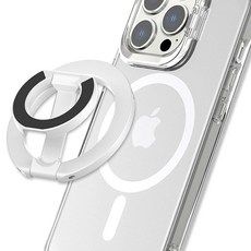 808 맥세이프 스마트 고자력 마그네틱 홀더 톡 거치대, 1개, 화이트