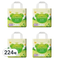 엘프레리 에어필 팬티형 기저귀 남여공용, 중형(M), 224매