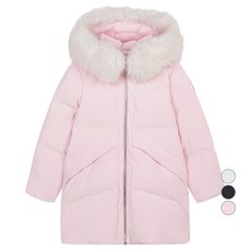 NEPA KIDS 蝴蝶結鵝絨羽絨外套