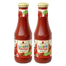 ZWERGENWIESE 有機兒童番茄醬, 500ml, 2個