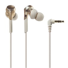 audio-technica 鐵三角 重低音耳塞式耳機 原廠保固, ATH-CKS550X, 金色
