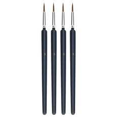 極細筆刷 16, 3號, 4個