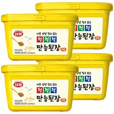 SAMHWA 萬用大醬料理醬, 1kg, 4盒