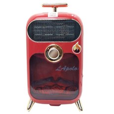 LA POLO 藍普諾 火焰陶瓷電暖器 恆溫 三段調節 傾倒斷電