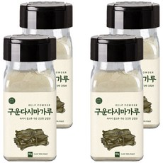 바른미각 구운 다시마가루, 60g, 4개