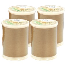 FUJIX Ltd. 富士克 皮革人造皮用線, 187 米色, 4個