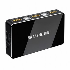 山澤 HDMI/KVM 2進1出 4K 60Hz高畫質雙電腦主機螢幕切換器, 黑色, 1個