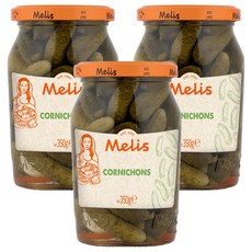 MELLISSE 法式酸黃瓜, 350g, 3個