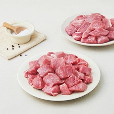 하이포크 국내산 앞다리 찌개용 (냉장), 1kg, 1팩