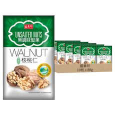 盛香珍 無調味核桃仁, 88g, 10包