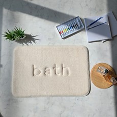 SallimTeriar 記憶棉地墊 40 x 60 cm, 米色, 1個