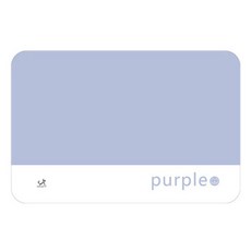 DING DONG PET Momo 寵物防水餐墊, 紫色, 1個