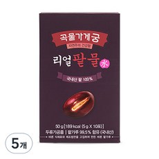곡물가게궁 리얼팥물, 50g, 5개