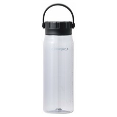 PEARL LIFE 珍珠金屬 快充版PC直飲水壺 HC-266, 830ml, 透明灰, 1個