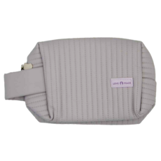 LOVE PEACE 防水八角蛋糕化妝包, 香芋紫, 可調長度:93~153cm