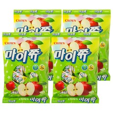 마이쮸 크라운 사과, 92g, 4개