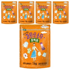 엄마의선택 과탄산소다 표백제, 1kg, 5개