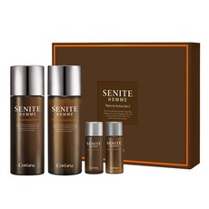 SENITE 男士Natural Active化妝水150ml+乳液 150ml組, 爽膚水 150ml + 乳液 150ml, 1組