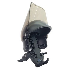 FALCON 法肯 晴雨帽全罩式蒼鷹爪型手機架組合, 黑, 不適用