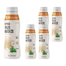 無糖蛋白質燕麥奶昔, 5個, 50g