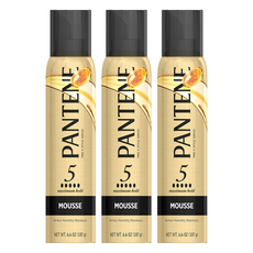 팬틴 Pro-V 스타일 맥시멈홀드 헤어 무스, 187g, 3개