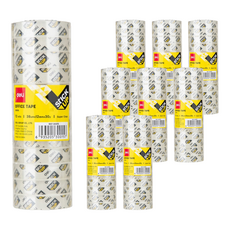 델리 클리어 테이프 12mm E30015 12p, 9개