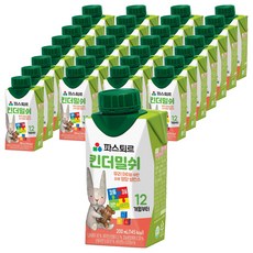 파스퇴르 킨더밀쉬, 200ml, 40개