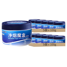 綠逸 淨菸魔盒固體膏, 10個, 100g